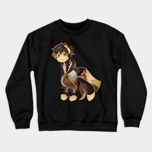 Zhongli x My Little Pony Crewneck Sweatshirt